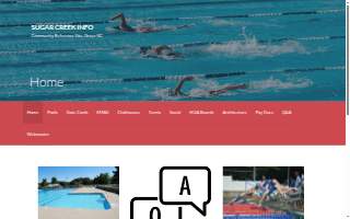 Stoney Creek Recreation Center website