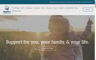 Modern Wellness Family Counseling (Greenville) website