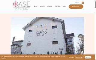 OASE Day Spa website