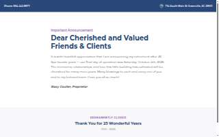Spa At West End website