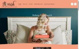 Nourish: Integrative Lactation & Wellness website