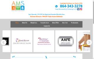 AMS Rapid Weight Loss website