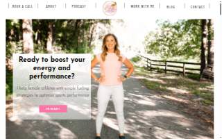 Elite Nutrition and Performance website