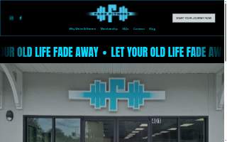 Fade Fitness website
