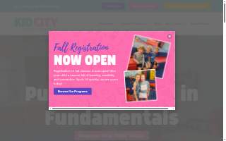 Kid City website