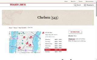 Trader Joe's of New York website