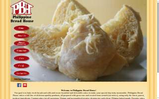 Philippine Bread House website