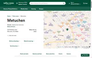 Whole Foods Market of Metuchen website