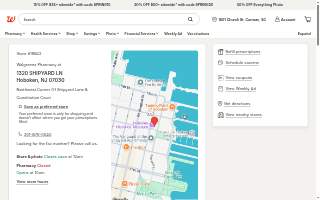 Walgreens of Hoboken website