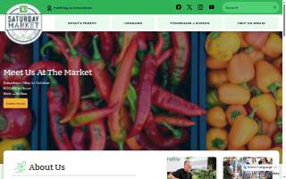 TD Saturday Market website