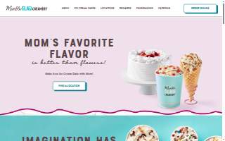Marble Slab Creamery of Simpsonville website