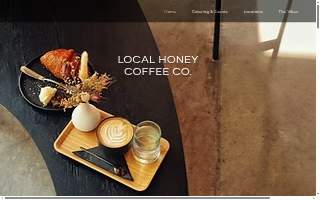Local Honey Coffee Company website