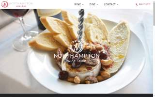 Northampton Wine + Dine website