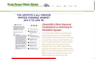 Frosty Farmer Winter Market, LLC website
