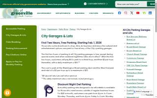 Richardson Street Garage website