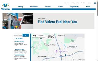 Valero of Greenville website