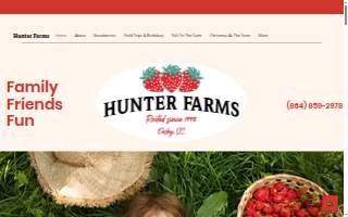 Hunter Farms website