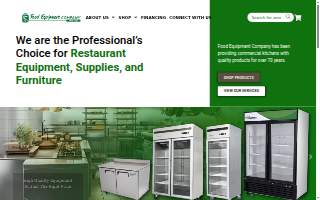 Food Equipment Company, Inc.- Greenville - Greer S.C. website