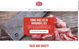 Country Meat Center website