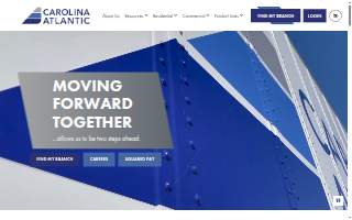 Carolina Atlantic Roofing Supply of Greenville website