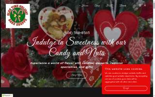 Olde Time Holiday Bake Shoppe website