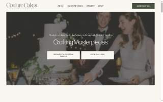 Couture Cakes of Greenville website