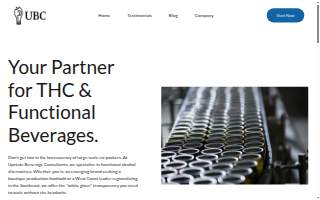 Upstate Beverage Consultants website