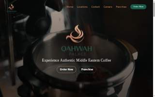 Qahwah Palace - Coffee House website