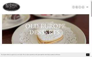 Old Europe Coffee and Desserts Bridgeway Station website