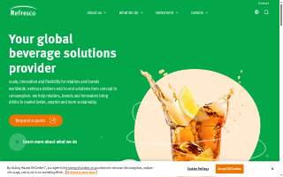 Refresco Beverages website