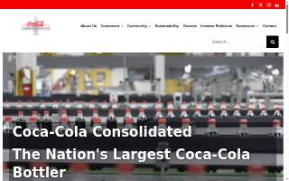 CCBCC Coca Cola website