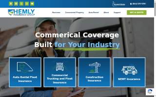 Hemly Insurance Group, LLC website