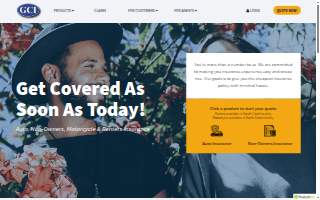 Greenville Casualty Insurance website