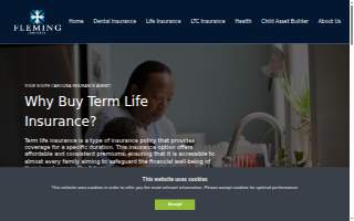 Fleming Insurance website