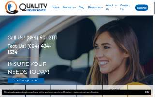 Quality Insurance website