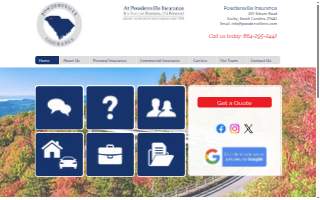 Powdersville Insurance Agency, Inc. website