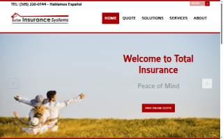 Total Insurance website