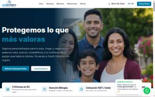 Seabrokers Insurance of Greenville website