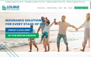 Lourie Life & Health website