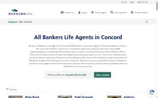 Richard Hail, Bankers Life Agent website