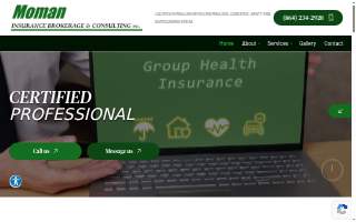 Moman Insurance Brokerage & Consulting INC website