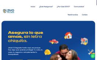 Zivo Insurance of Spartanburg website