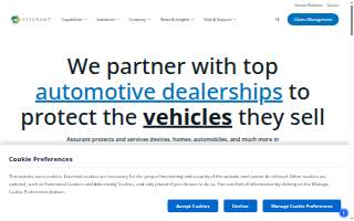 Assurant Solutions website