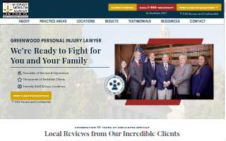 McCravy Newlon and Clardy Law Firm of Greenwood website