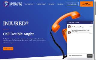 Double Aught Injury Lawyers of Powdersville website