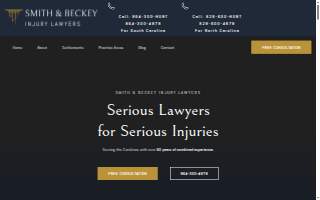 Smith & Beckey Injury Lawyers website