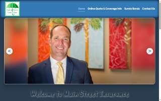 Main Street Insurance website