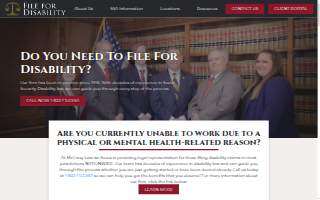 File For Disability website