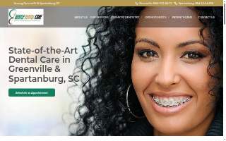 Gentle Dental Care website