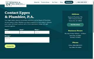 Eppes & Plumblee website
